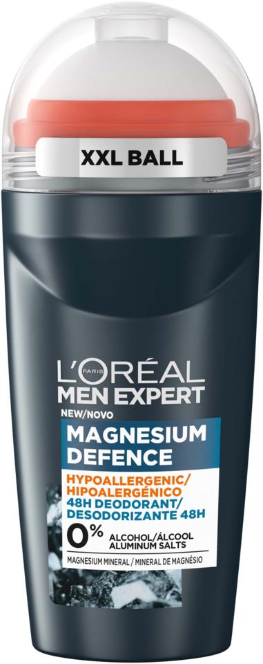 L'Oréal Paris Men Expert Deo Magnesium Defence Hypoallergenic 48H Deodorant  50 ml
