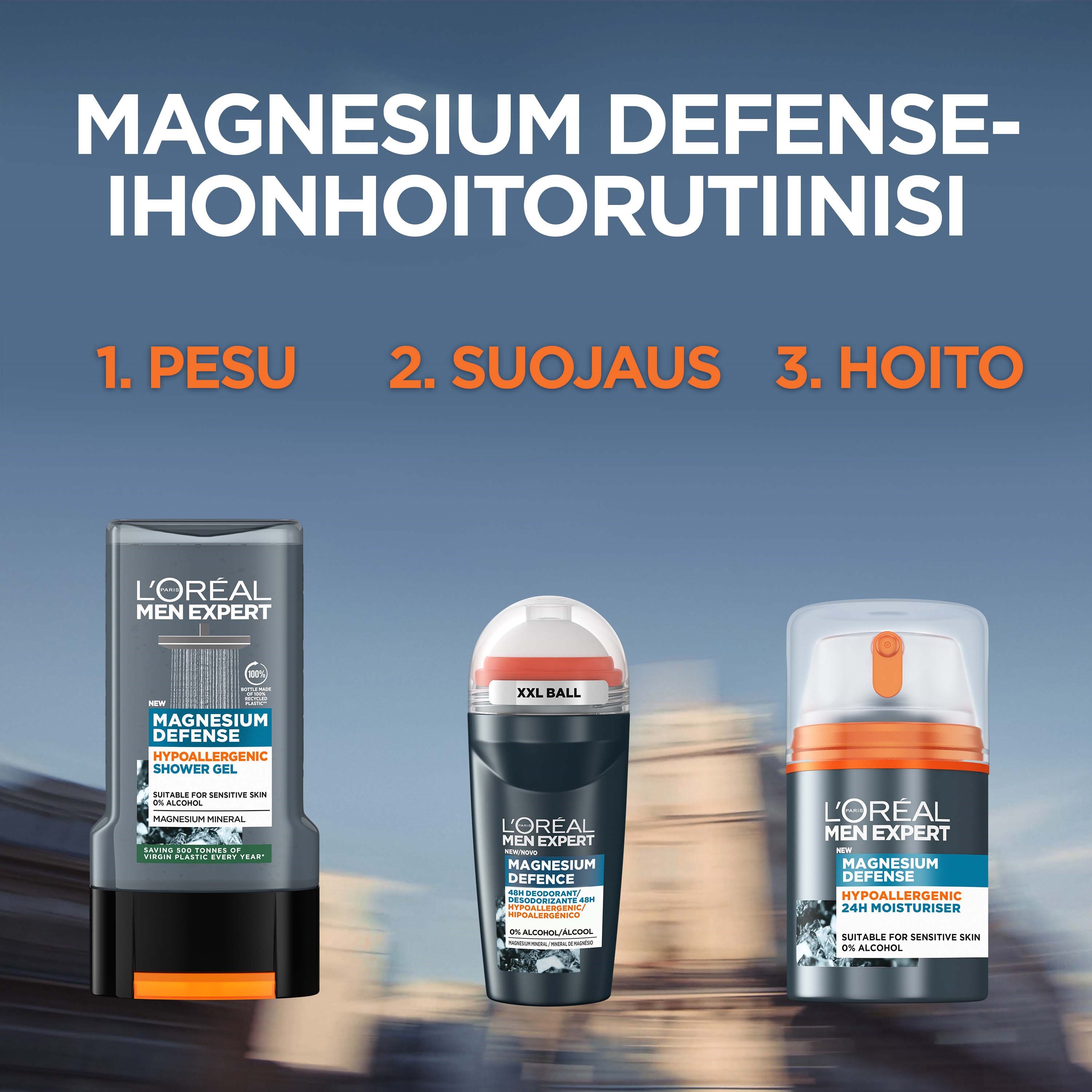 L'Oréal Paris Men Expert Deo Magnesium Defence Hypoallergenic 48H Deo (obrázok 7)