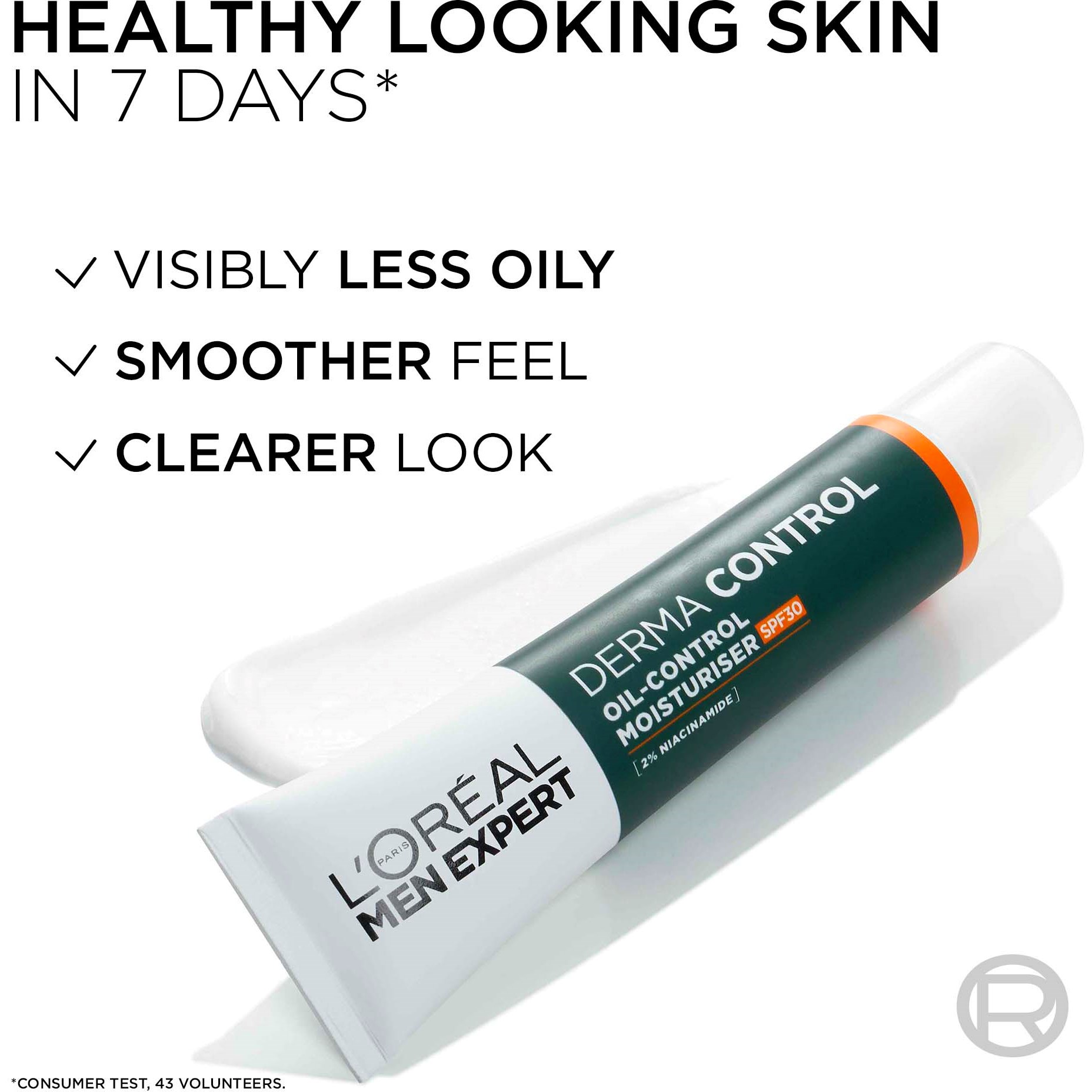 L'Oréal Paris Men Expert Derma Control Oil-Control Moisturiser SPF30 4 (obrázok 4)