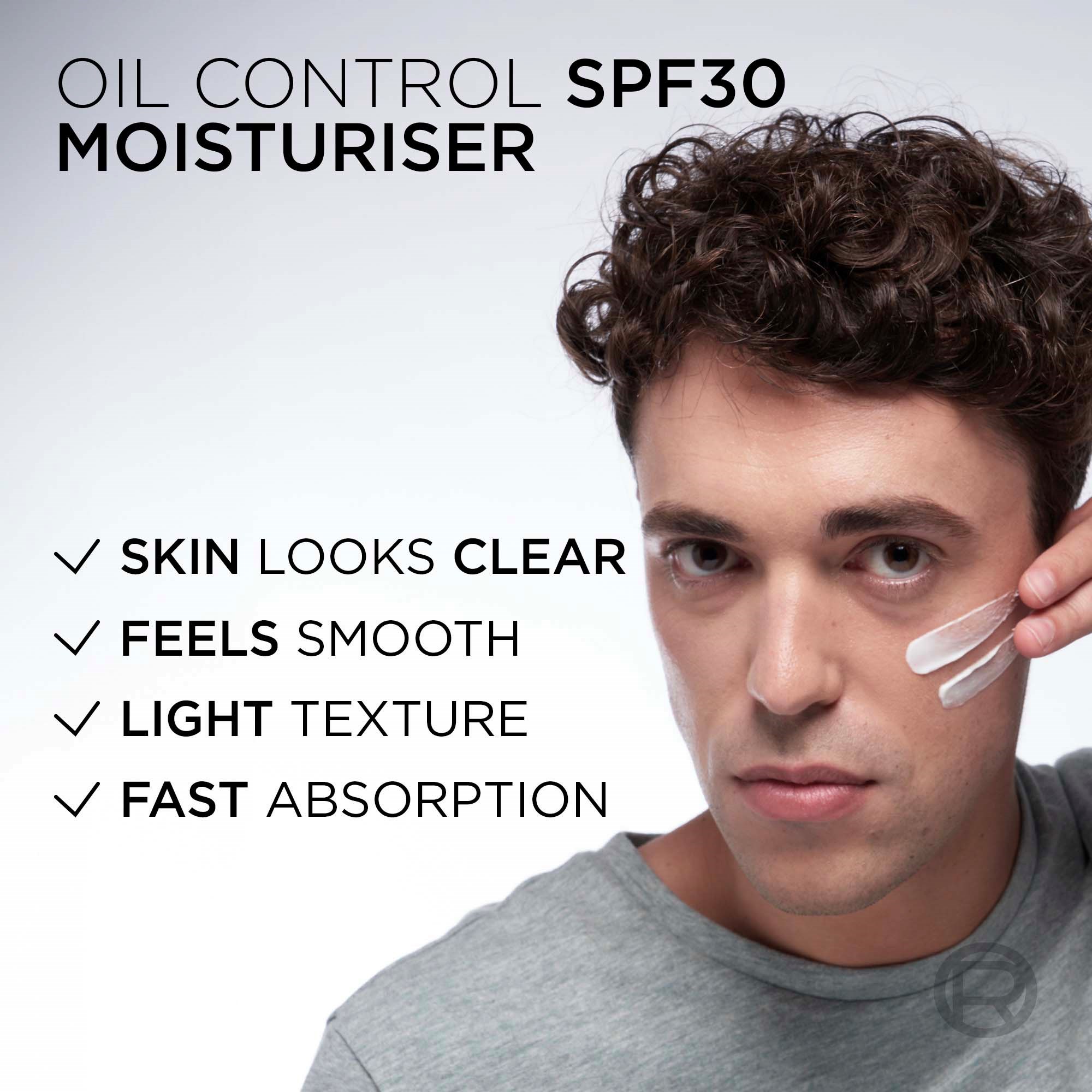 L'Oréal Paris Men Expert Derma Control Oil-Control Moisturiser SPF30 4 (obrázok 6)