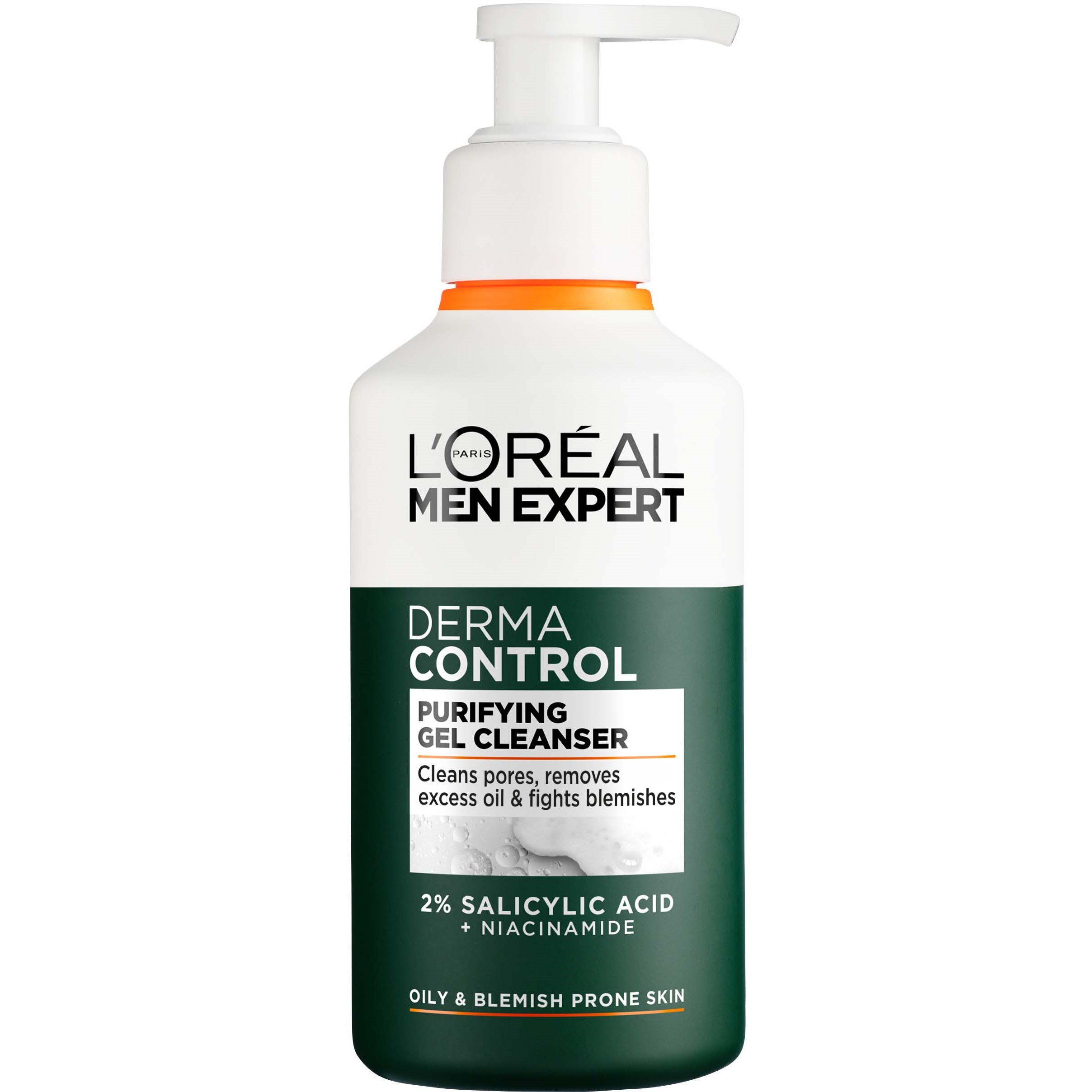Loreal Paris Men Expert Derma Control Purifying Gel Cleanser 260 billede