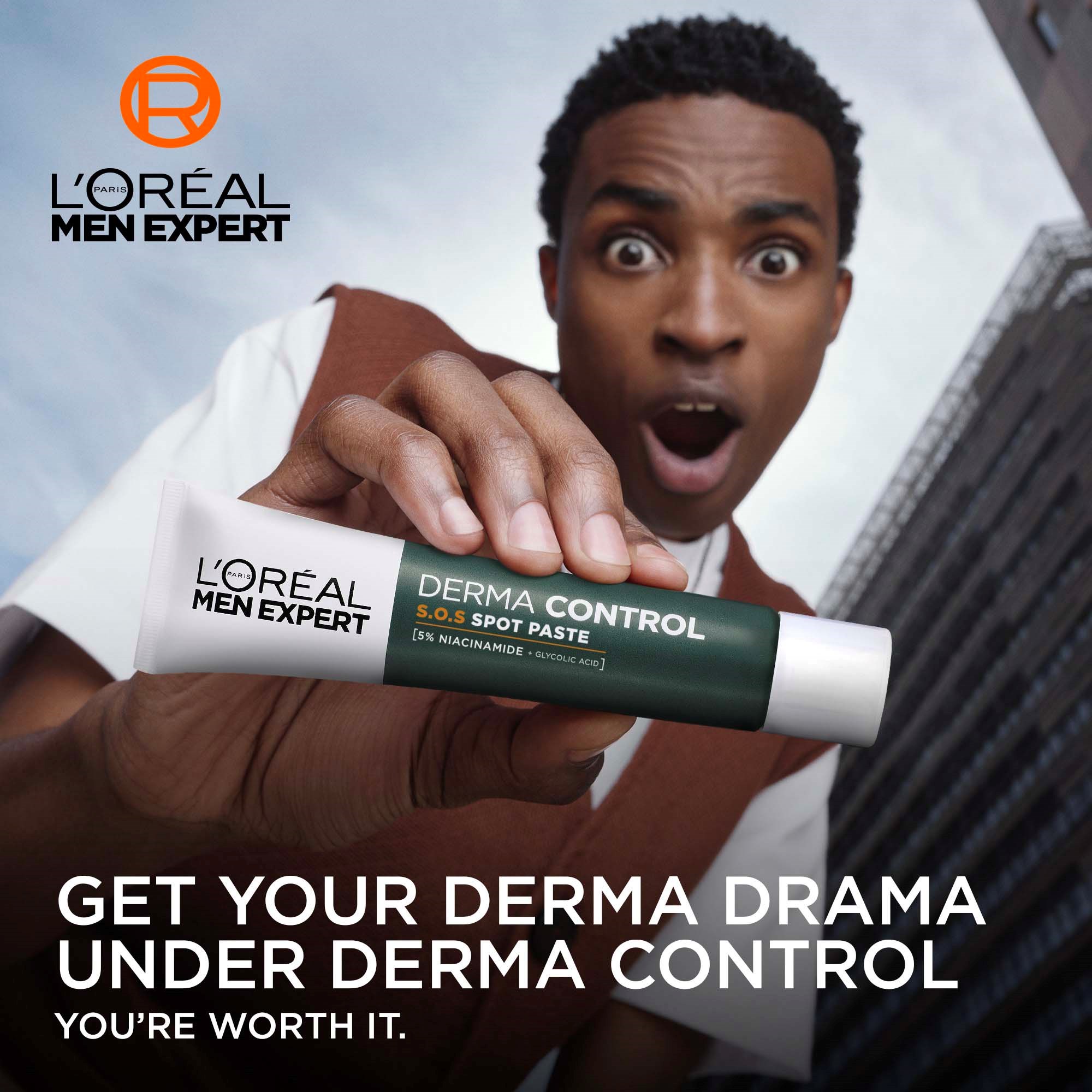 L'Oréal Paris Men Expert Derma Control S.O.S Spot Paste 45 ml (obrázok 3)