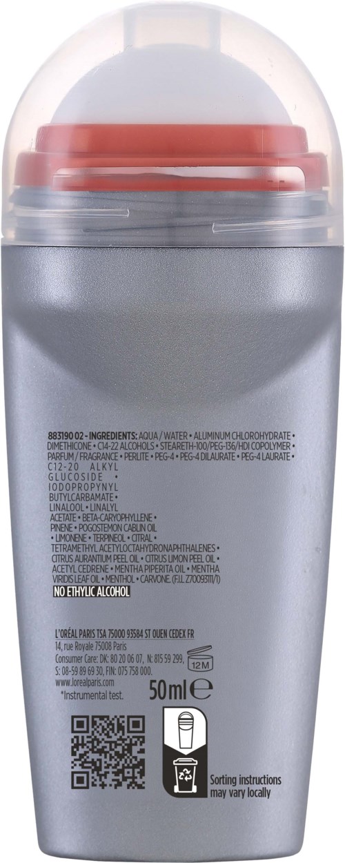 Loreal Paris Men Expert Fresh Extreme 72H Anti-Perspirant Roll-On 50 ml