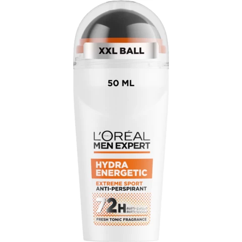 Loreal Paris Men Expert Hydra Energetic Extreme Sport 72H Anti-Perspirant Deodorant Roll On från L'Oréal Paris