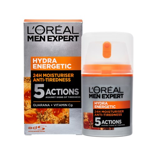 Loreal Paris Men Expert Hydra Energetic Moisturising Lotion Men Expert Hydra Energetic Moisturizing Lotion 50ml 24h
