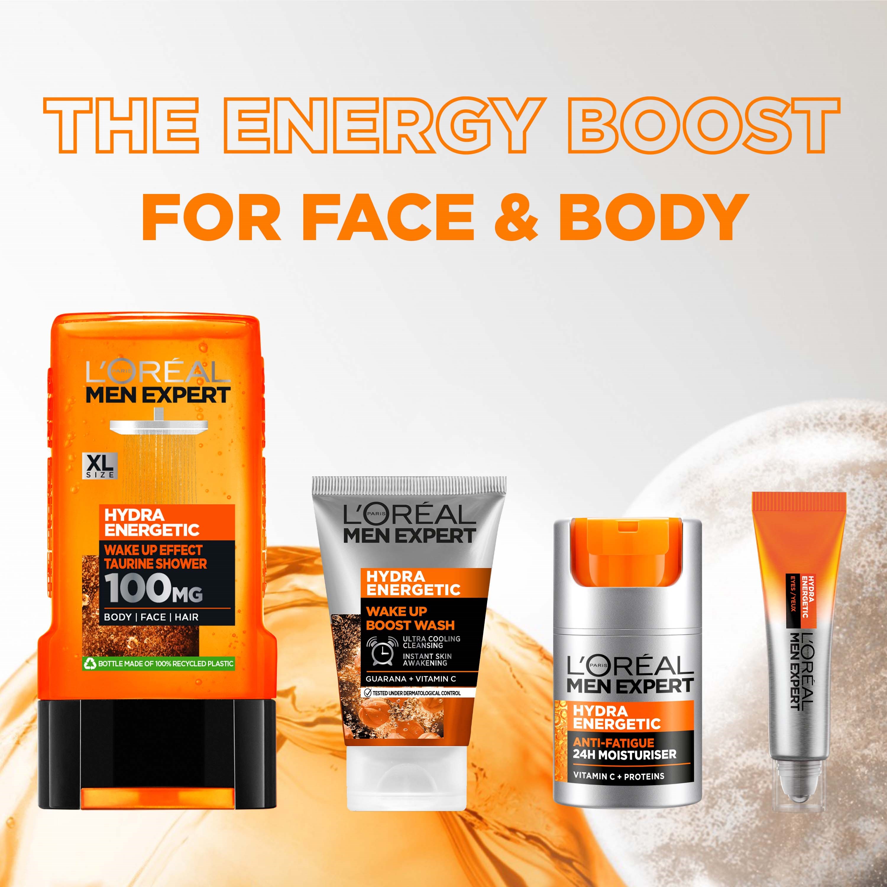 L'Oréal Paris Men Expert Hydra Energetic Moisturising Lotion 50 ml x 3 (obrázok 6)
