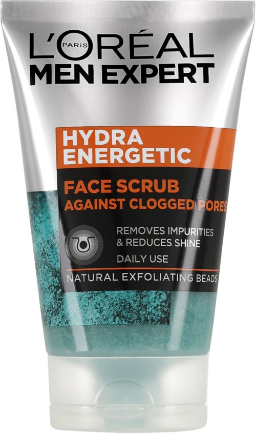 Loreal Paris Hydra Energetic Men Expert Face Scrub 100 ml