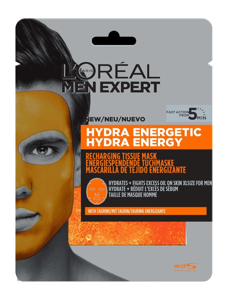 L'Oreal Paris Men Expert Hydra Energetic Tissue Mask