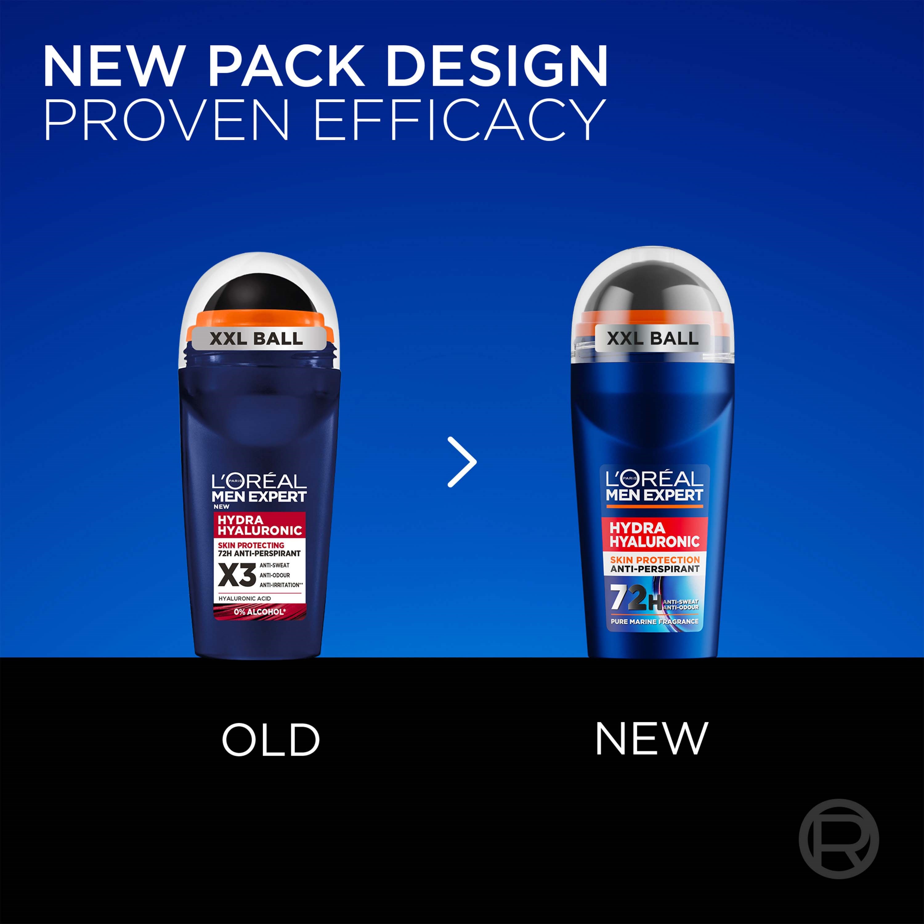 L'Oréal Paris Men Expert Hydra Hyaluronic Deodorant Roll On 50 ml (zdjęcie 2)