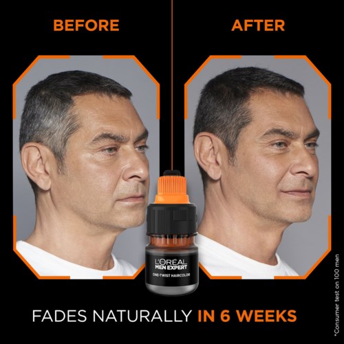 Loreal Paris Men Expert L'Oréal Paris Men Expert One-Twist Hair Color Brown  One-Twist Hair Color