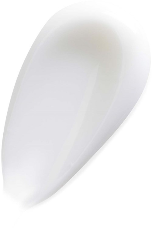 En vit, rund, oval formad sak med slät yta och skugga, liknar ett skal eller en skopa.