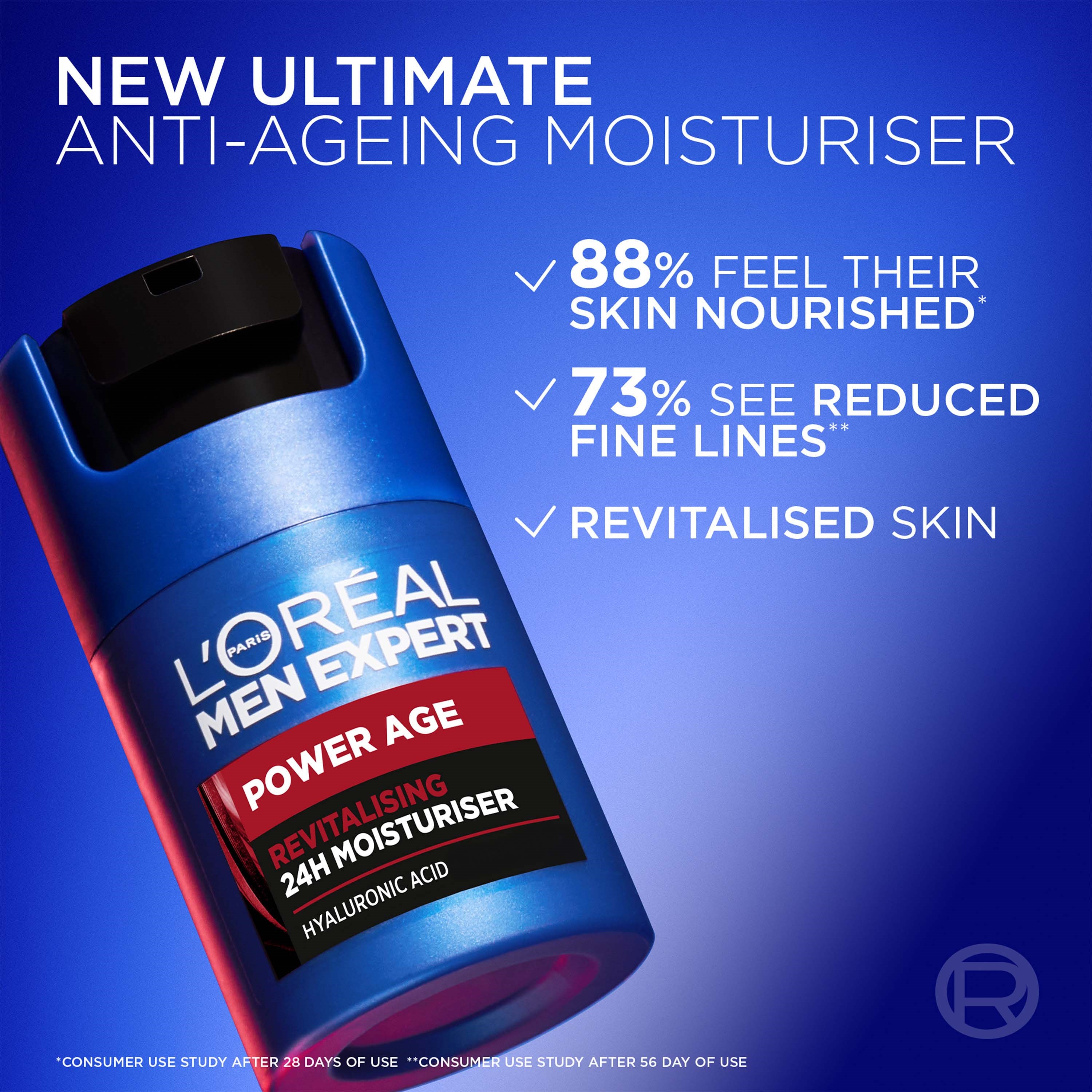 L'Oréal Paris Men Expert Power Age Revitalising 24H Moisturiser 50 ml (obrázok 5)