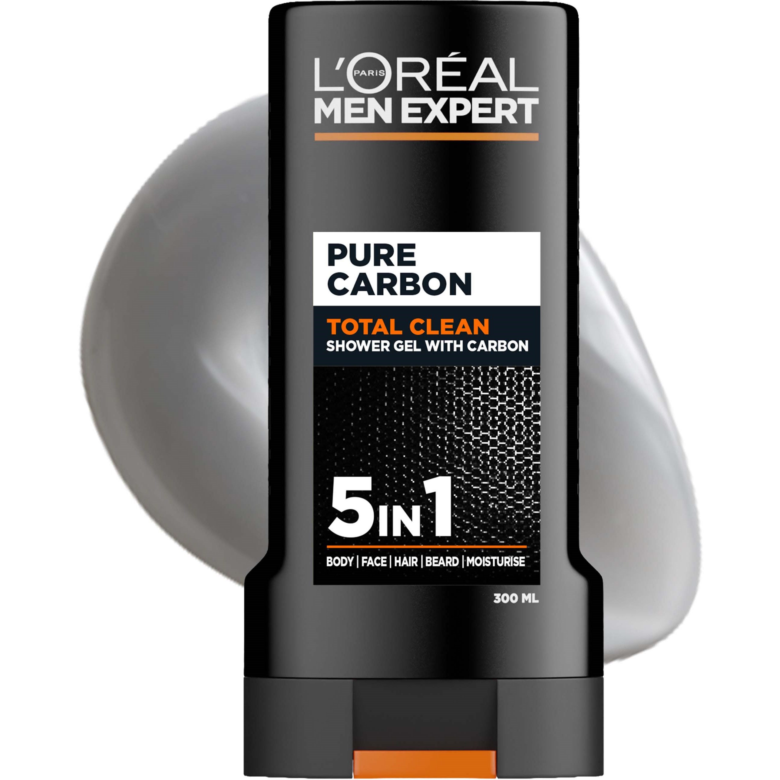 L'Oréal Paris Men Expert   Total Clean Shower Gel 300 ml (zdjęcie 4)