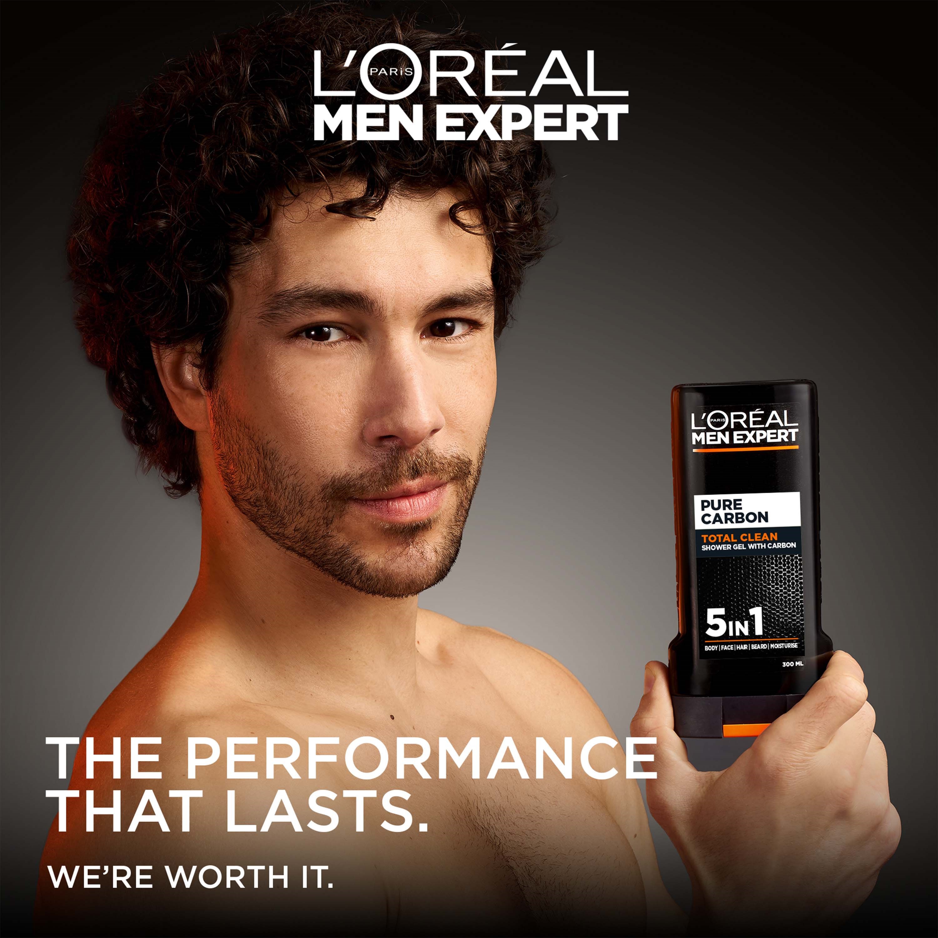 L'Oréal Paris Men Expert   Total Clean Shower Gel 300 ml (zdjęcie 6)