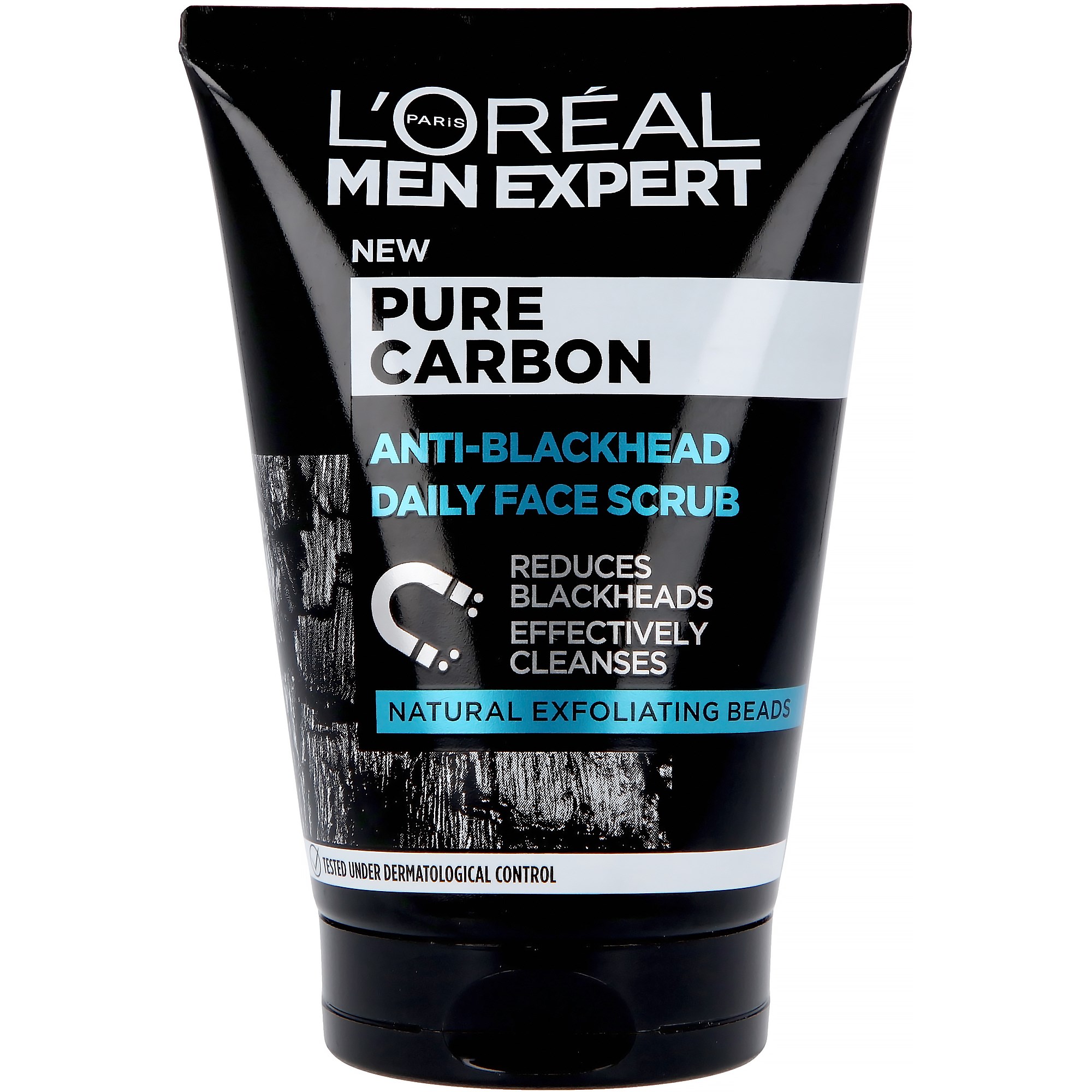 Zdjęcia - Produkt do mycia twarzy i ciała LOreal L'Oréal Paris Men Expert Pure Carbon Scrub 100 ml 