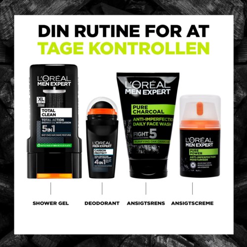 Loreal Paris Pure Carbon Men Expert Anti-Imperfection Daily Face Wash 100 ml
