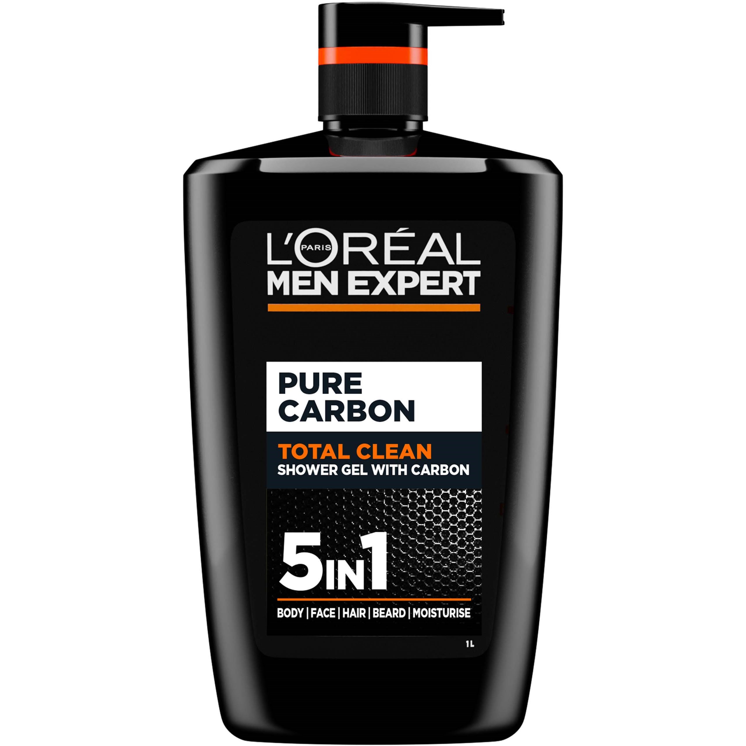L’Oréal Paris Men Expert Total Clean Shower Gel with Carbon 1000 ml