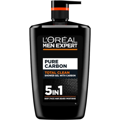 Loreal Paris Men Expert Total Clean Shower Gel with Carbon från L'Oréal Paris