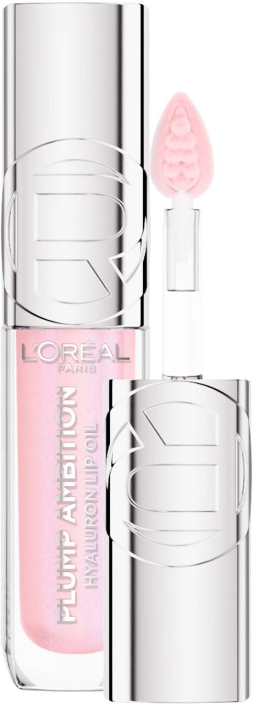 Loreal Paris Plump Ambition Hyaluron Lip Oil 101 Cristal Clear