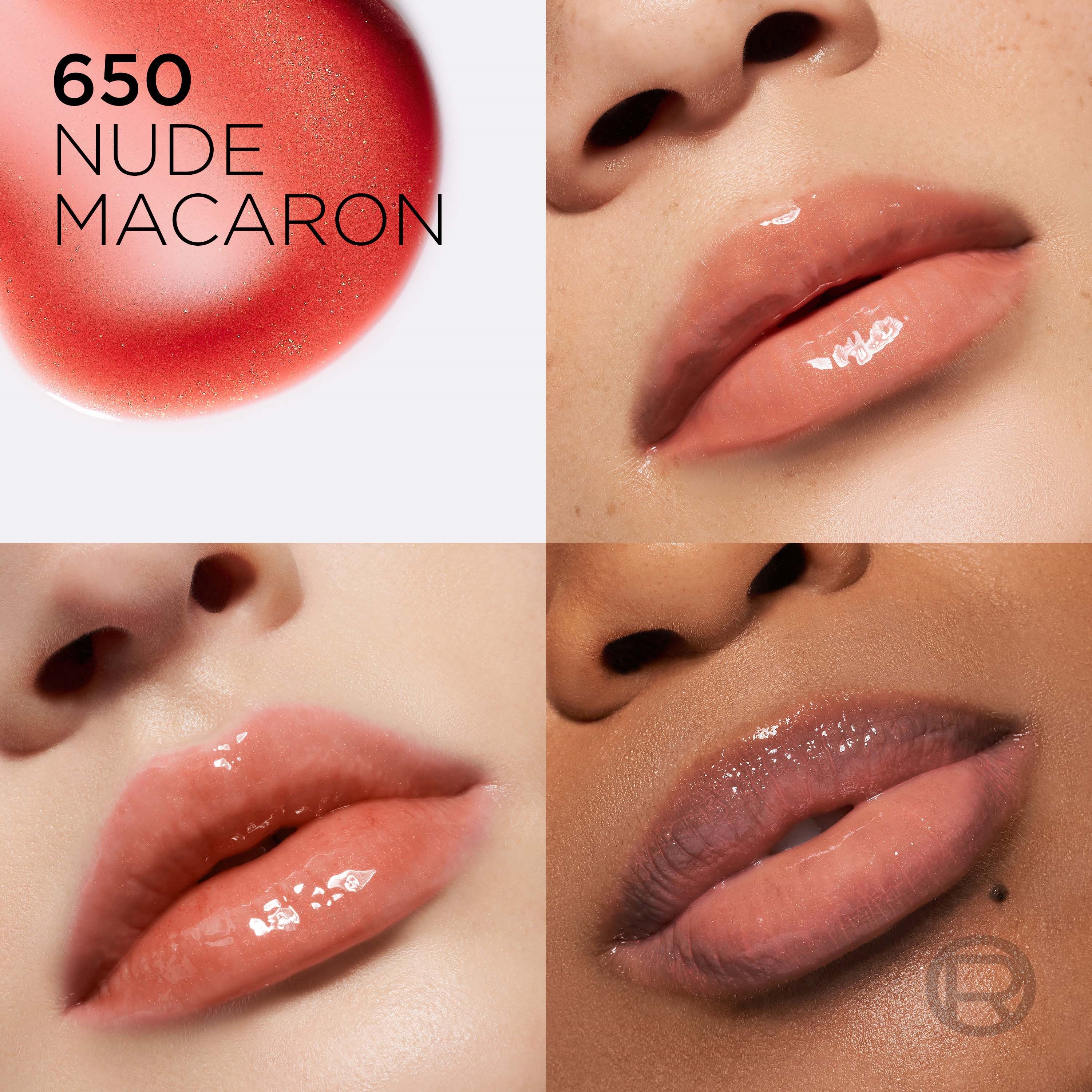 L'Oréal Paris Plump Ambition Hyaluron Lip Oil 650 Nude Macaron (obrázok 7)