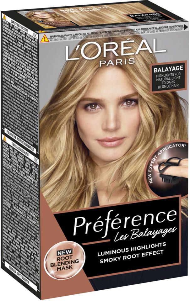 Loreal Paris Préférence L'Oréal Paris Préférence Balayage for Light ...