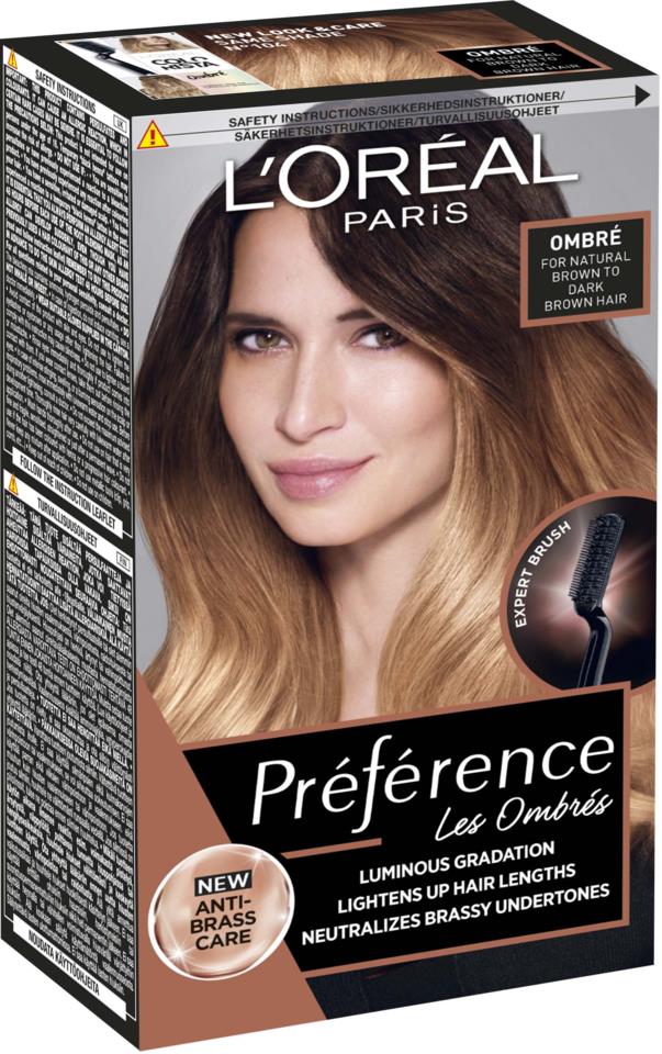 L'Oréal Paris Préférence Ombré Brown to Dark Brown 104  