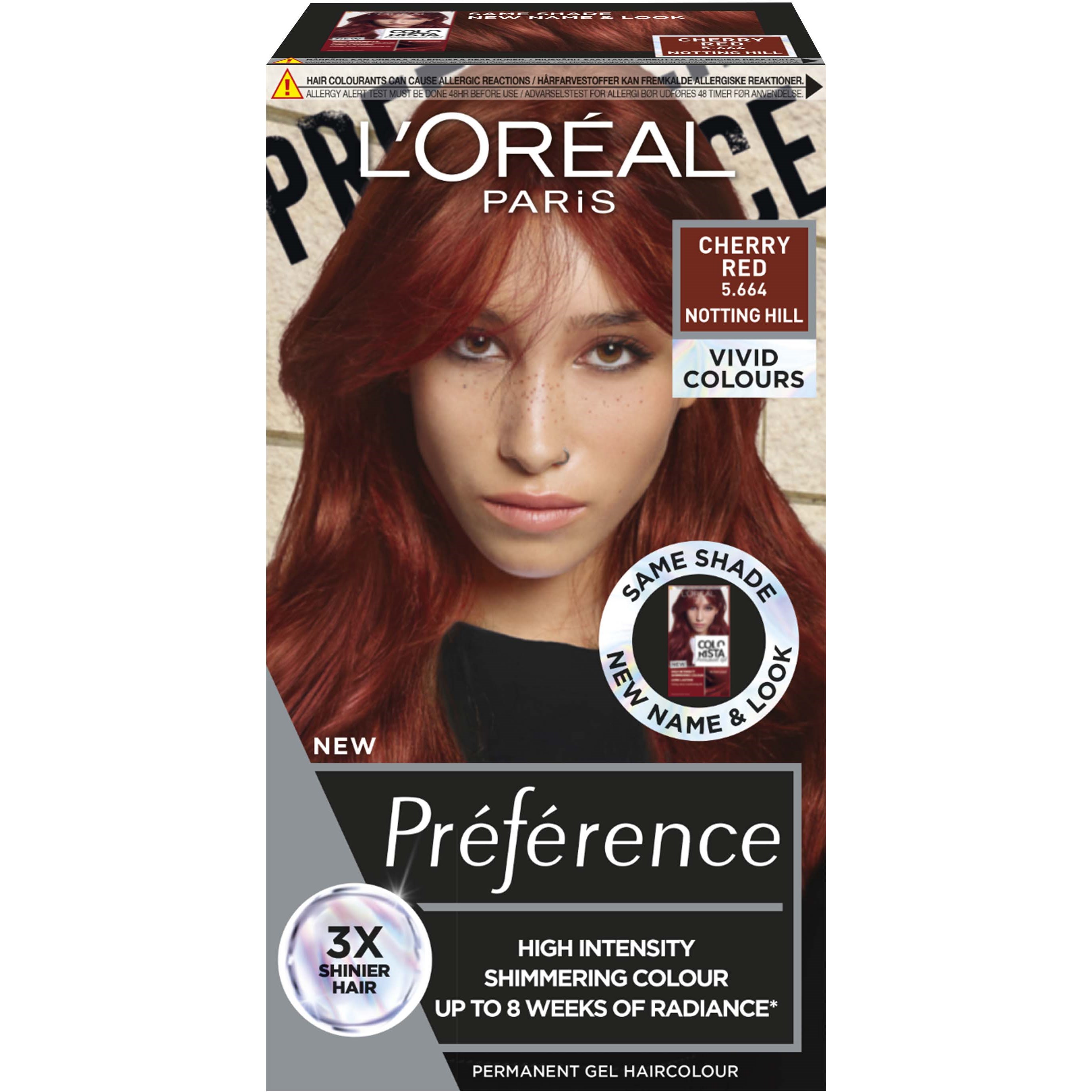 Loreal Paris Préférence Vivids  Cherry Red 5.664