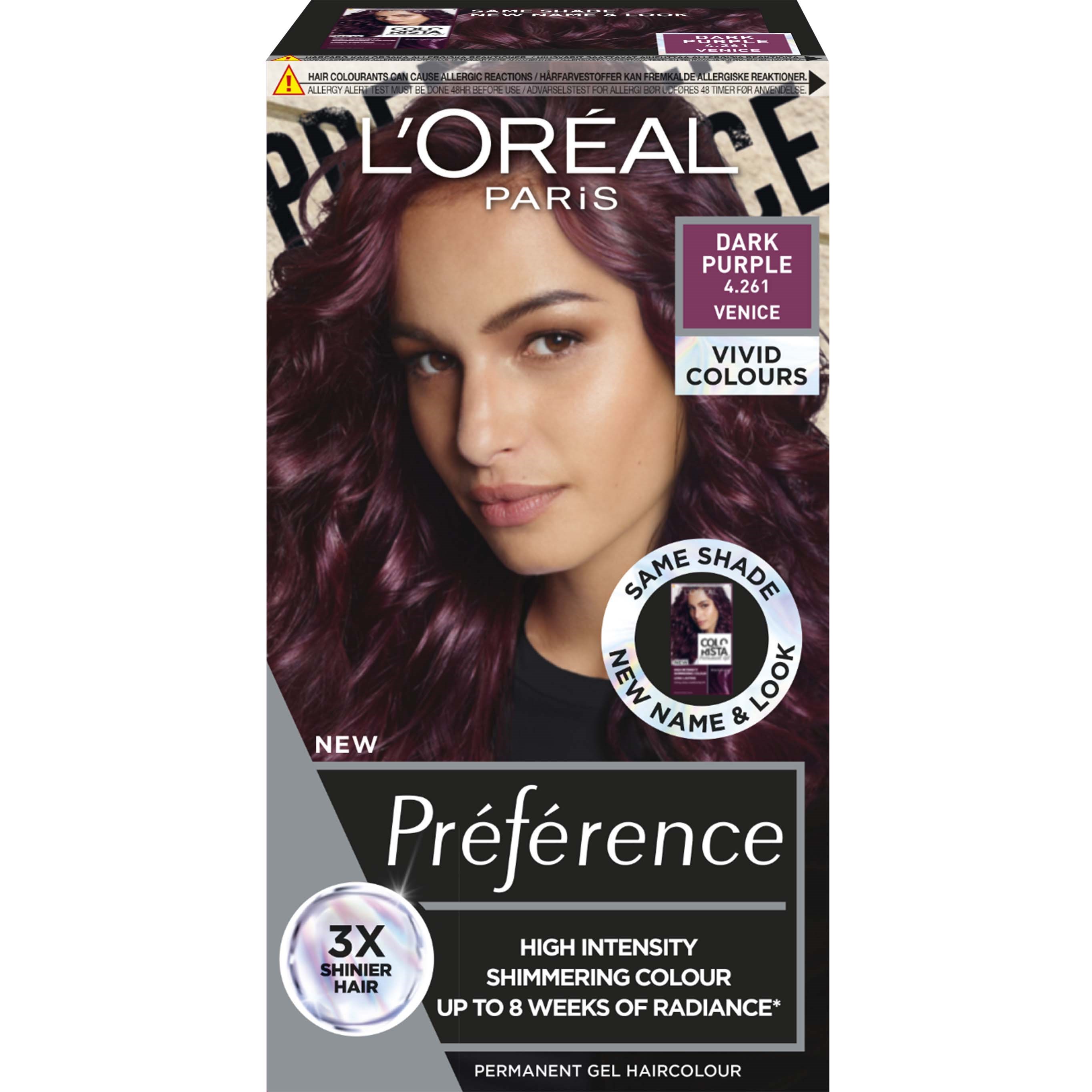 Loreal Paris Préférence Vivids  Dark Purple 4.261