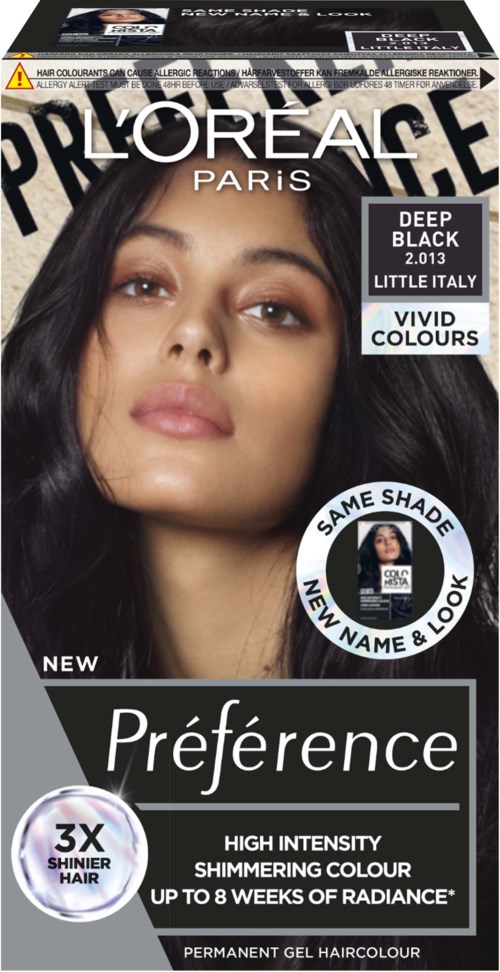 Loreal Paris Préférence Vivids Deep Black 2.013