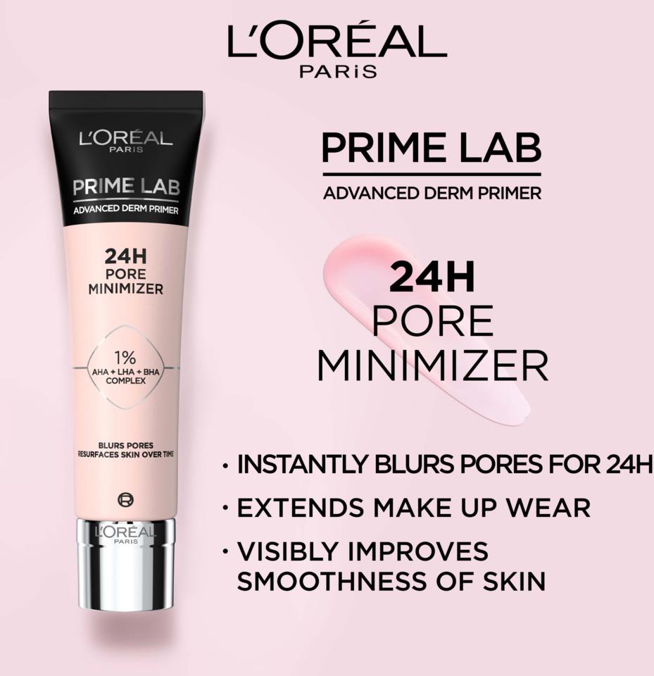 L'Oréal Paris Prime Lab Advanced Derm Primer 24H Pore Minimizer 30 ml