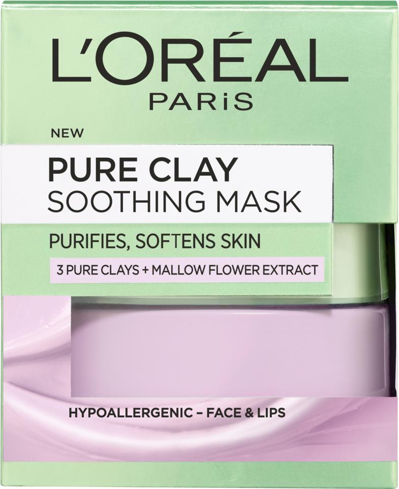 Loreal Paris Pure Clay Mask Soothing 50ml