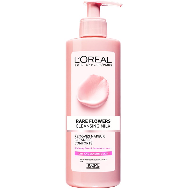 L'Oréal Paris Rare Flowers Cleansing Milk 400 ml