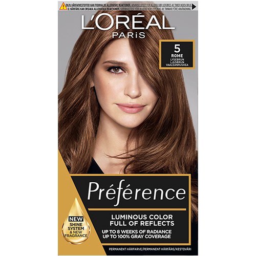 Loreal Paris Préférence Permanent Hair Color billede