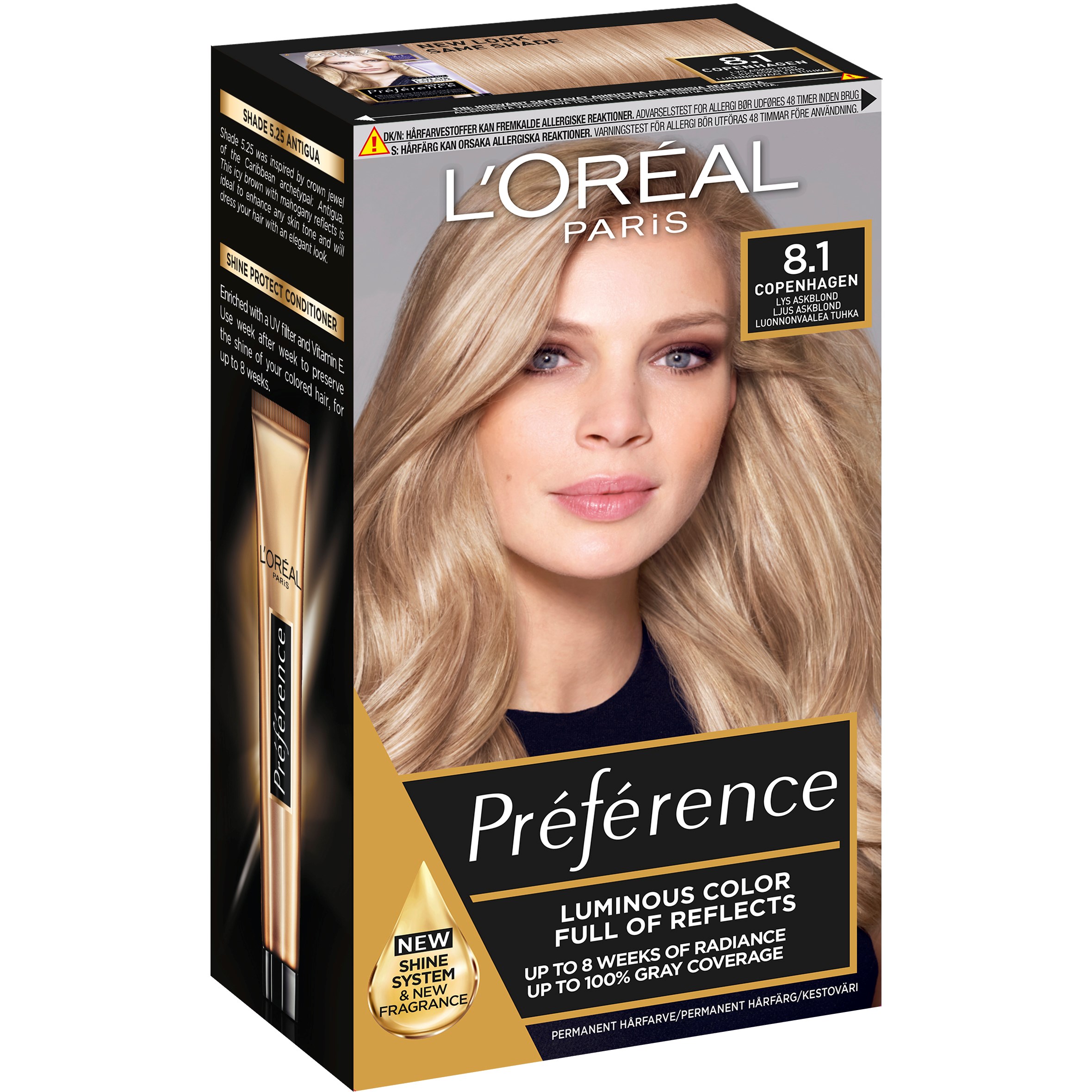 Loreal Paris Préférence Askblond 8.1 Copenhagen Ljus