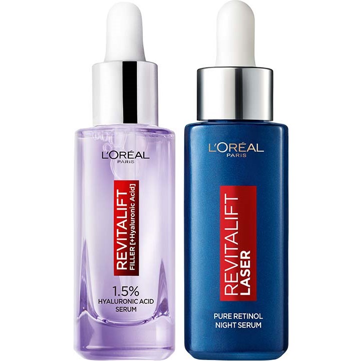 Loreal Paris Revitalift Bundle Serum 30 ml & Night Serum 30 ml