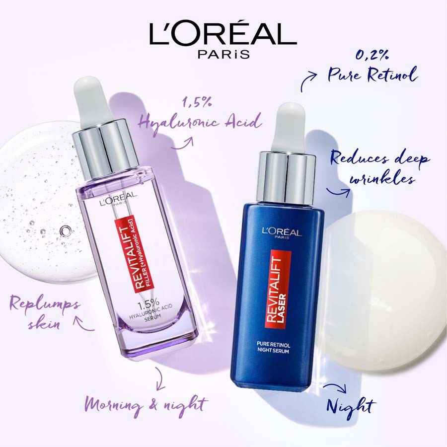 L'Oréal Paris Revitalift Bundle Serum 30 ml & Night Serum 30 ml (obrázok 5)