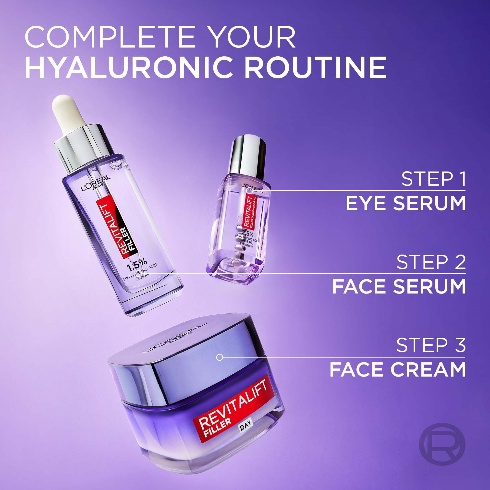 L'Oréal Paris Revitalift Filler Eye Serum for Normal Skin 20 ml (obrázok 4)