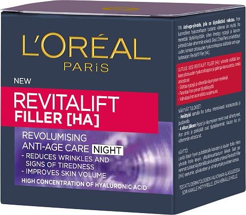 Loreal Paris Revitalift Filler Night Cream