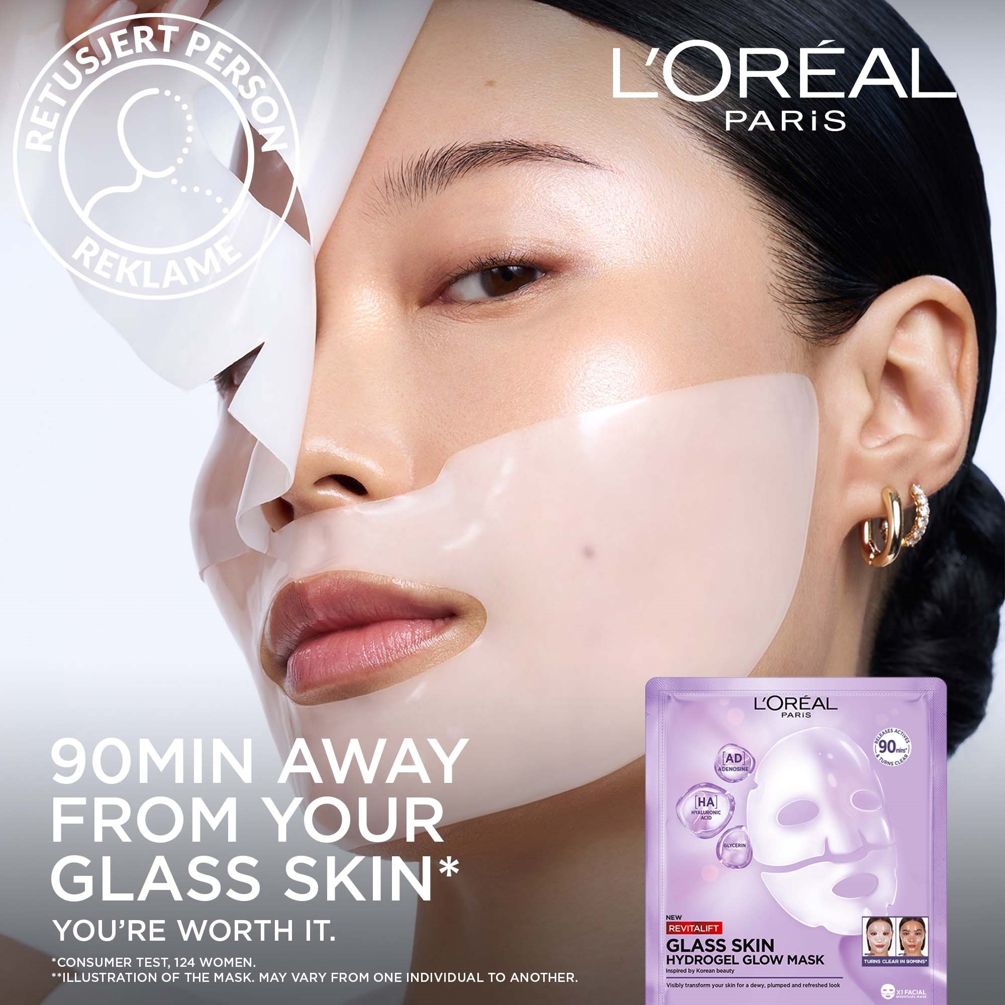 L'Oréal Paris Revitalift Filler 1,5% Hyaluronic Acid Serum 30 ml & Gla (obrázok 3)