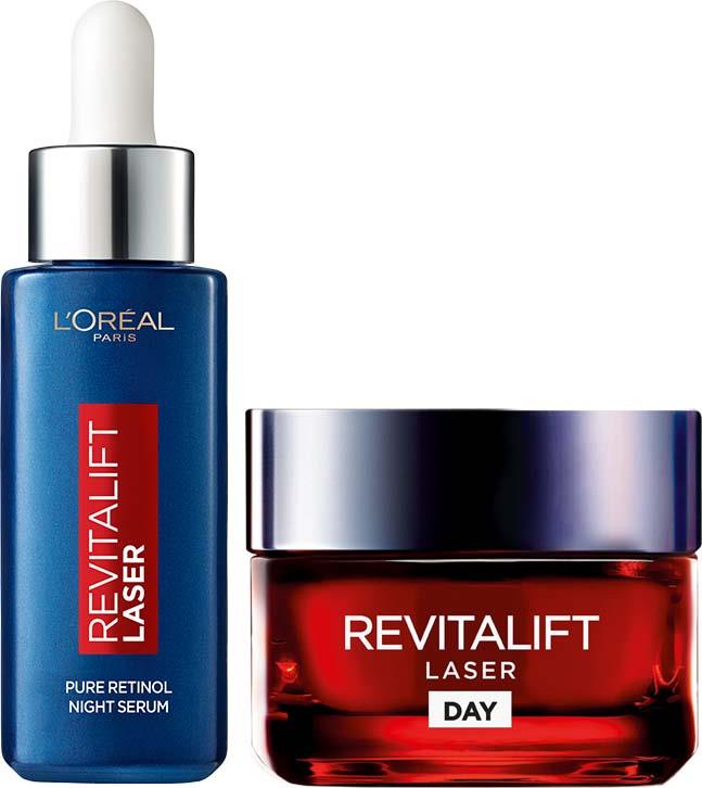 L'Oréal Paris Revitalift Laser Day Cream + Pure Retinol Night Serum Duo Kit