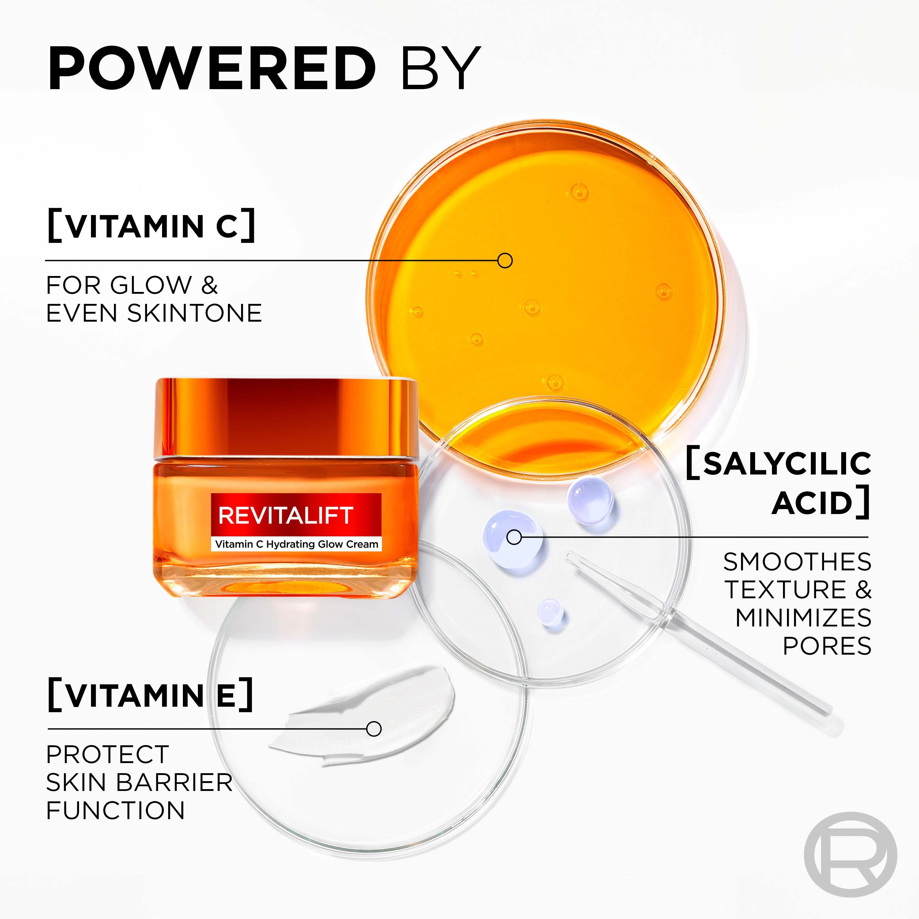 L'Oréal Paris Revitalift Vitamin C Hydrating Glow Cream 50 ml (obrázok 4)