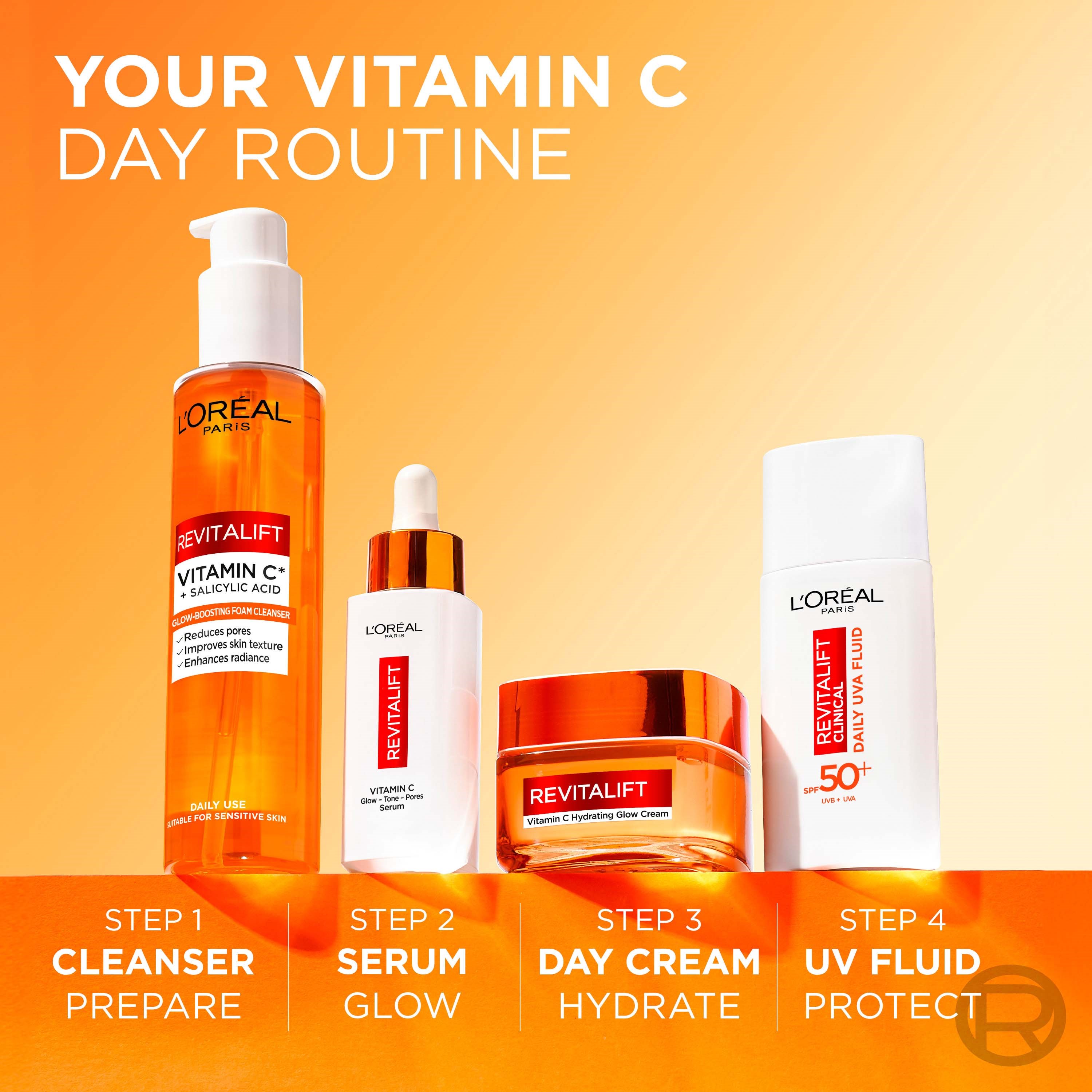 L'Oréal Paris Revitalift Vitamin C Hydrating Glow Cream 50 ml (obrázok 5)