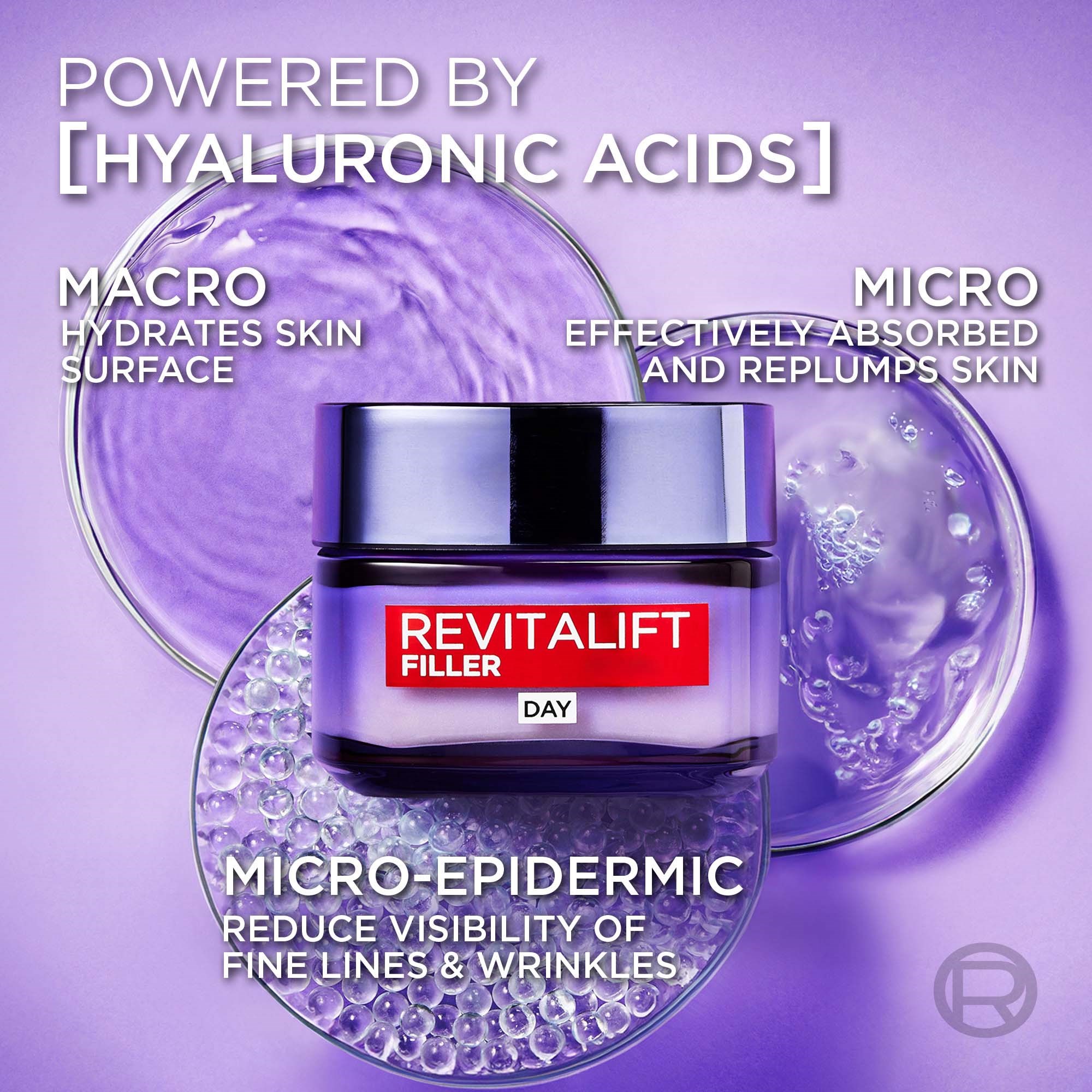 L'Oréal Paris Revitalift Filler Day Cream for Normal Skin 50 ml (obrázok 5)