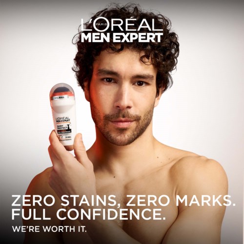 Loreal Paris Men Expert Shirt Protect 72H Anti-Marks Anti-Perspirant Deodorant Roll On 50 ml