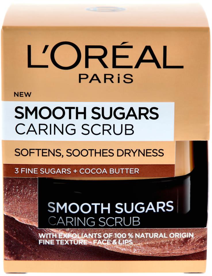 Loreal Paris Skin Expert Caring Scrub - Dry skin (Kakaosmör) 50ml