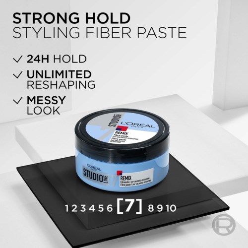 Паста для волос L'Oreal Paris Studio Line Remix Fibre Paste моделирующая, 150 мл — фото 3