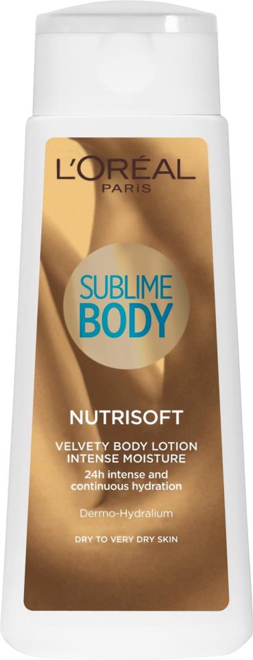 Loreal Paris Sublime Body Nutrisoft Dry to Very Dry Skin