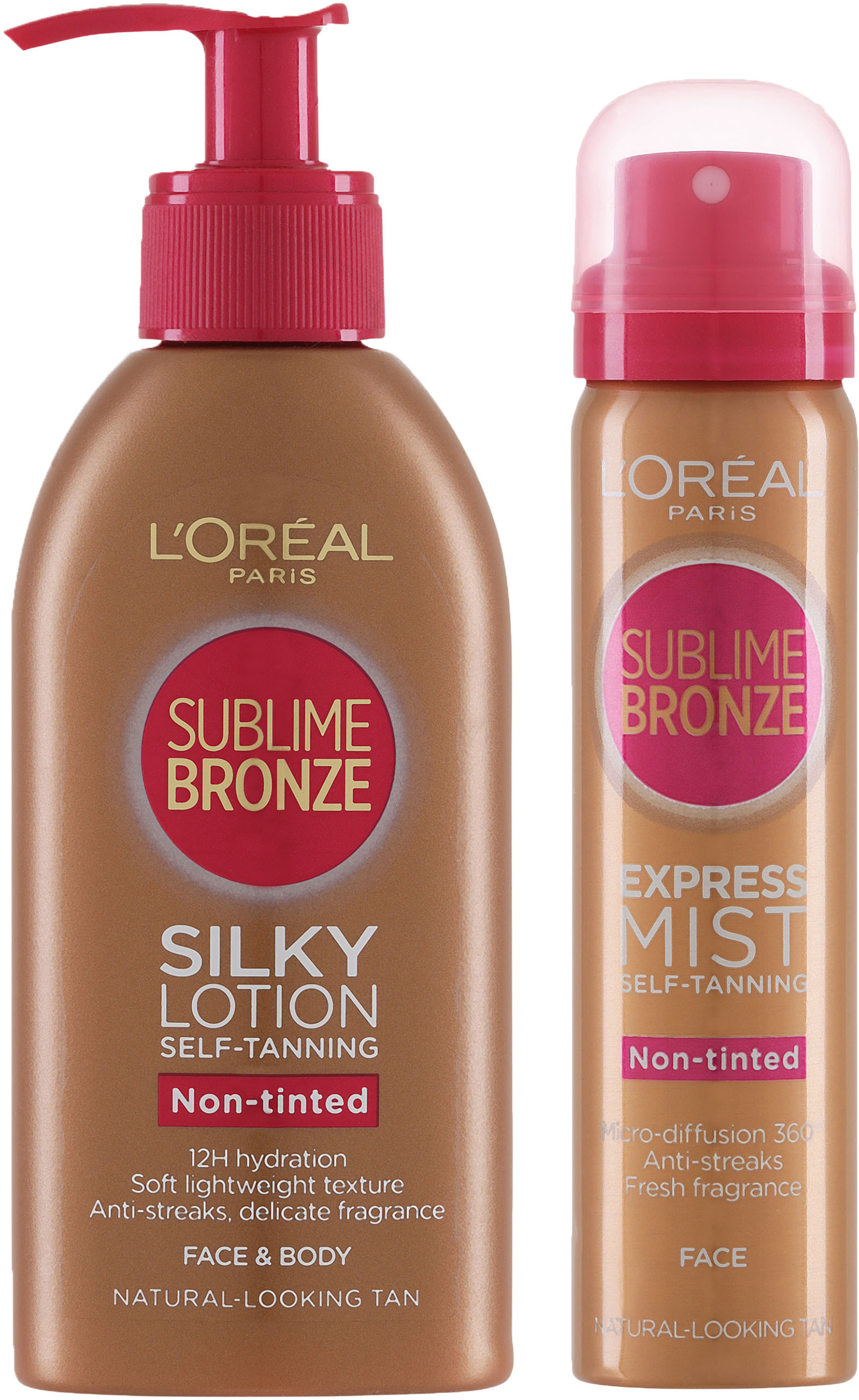 Loreal Paris Sublime Bronze Face And Body Duo