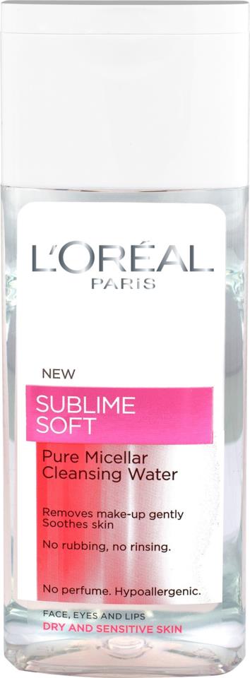 Loreal Paris Sublime Soft Micellar Water 200ml