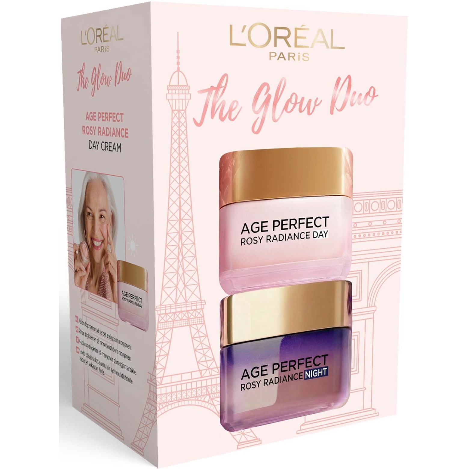 L'Oréal Paris Age Perfect The Glow Duo Gaveæske (Limited Edition)